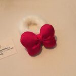 Plush Ball Hairband Bow-knot Head Bow for Women Girls Kids Rubber Band - Image 3