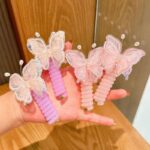Children's Butterfly Telephone Line Hair Band