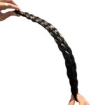 Women New Five Strand Braid Widened Wig Hoop For Women's New Braid Headband Braided Hair Accessories - Image 5