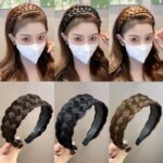 Women New Five Strand Braid Widened Wig Hoop For Women's New Braid Headband Braided Hair Accessories - Image 2