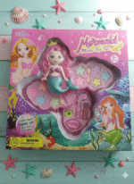 Children's Cosmetics Toy Set Multi-Color Eye Shadow Girl's Birthday Gift Children Princess Makeup Box Nail Polish - Image 2