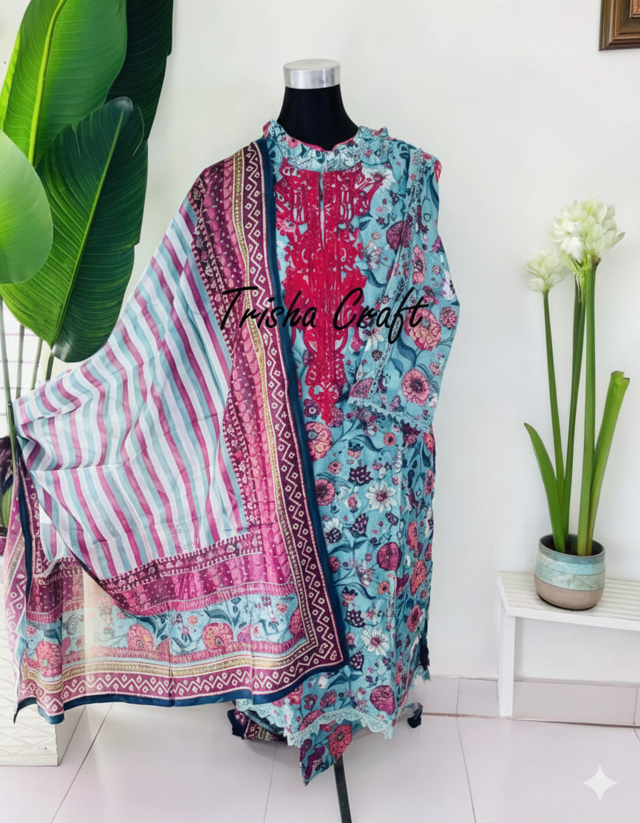 Gemini_Generated_Image_el8b7bel8b7bel8b Readymade Exclusive Stylish Three-Piece Embroidery & Digital Print Design for Women - Image 1