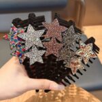 Double-star Rhinestones Antislip Hairband for Women Sweet Hair Decorate Crystal Headband Hair Hoop Fashion Hair Accessories - Image 6