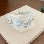 Embroidered Mesh Lace Flower Wide-Brimmed Headband Niche Design Headdress High-End Temperament Sweet Headband Hair Accessories - Image 8