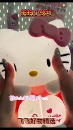Sanrio Hello Kitty Night Light Pat Light KT Cat Silicone Bedside Lamp Atmosphere Birthday Gift Girl - Image 14