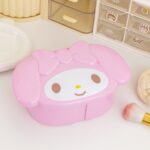 Exquisite Internet Celebrity Princess Cute Compartment Cartoon Melody Girl Table Mirror Storage Box Multifunctional Cute Jewelry Box - Image 4