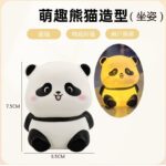 Cute Panda Night Light Bedside Bedroom Sleep Eye Protection Dormitory Sleeping Companion Send Children Girl Birthday Gift Creative - Image 6