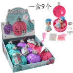 Girls Pretend Play Toys  Children's Small Doll Dress Up Toys Small Gift Toys