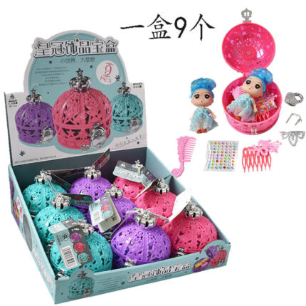 Girls Pretend Play Toys  Children's Small Doll Dress Up Toys Small Gift Toys