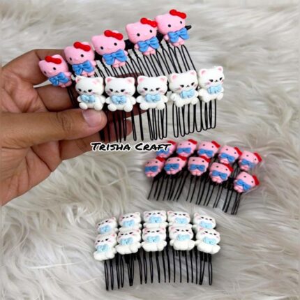 Girls Bear Hair Clips Cartoon Hairpin Sweet Side Clip Cute Kids Hair Decoration Barrette Hairdress Hair Accessories