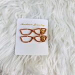Korean New Retro Leopard Glasses Side Hairpin Niche Design 2025 Summer Fashion Cute Bangs Clip 2 Pcs Pair - Image 3